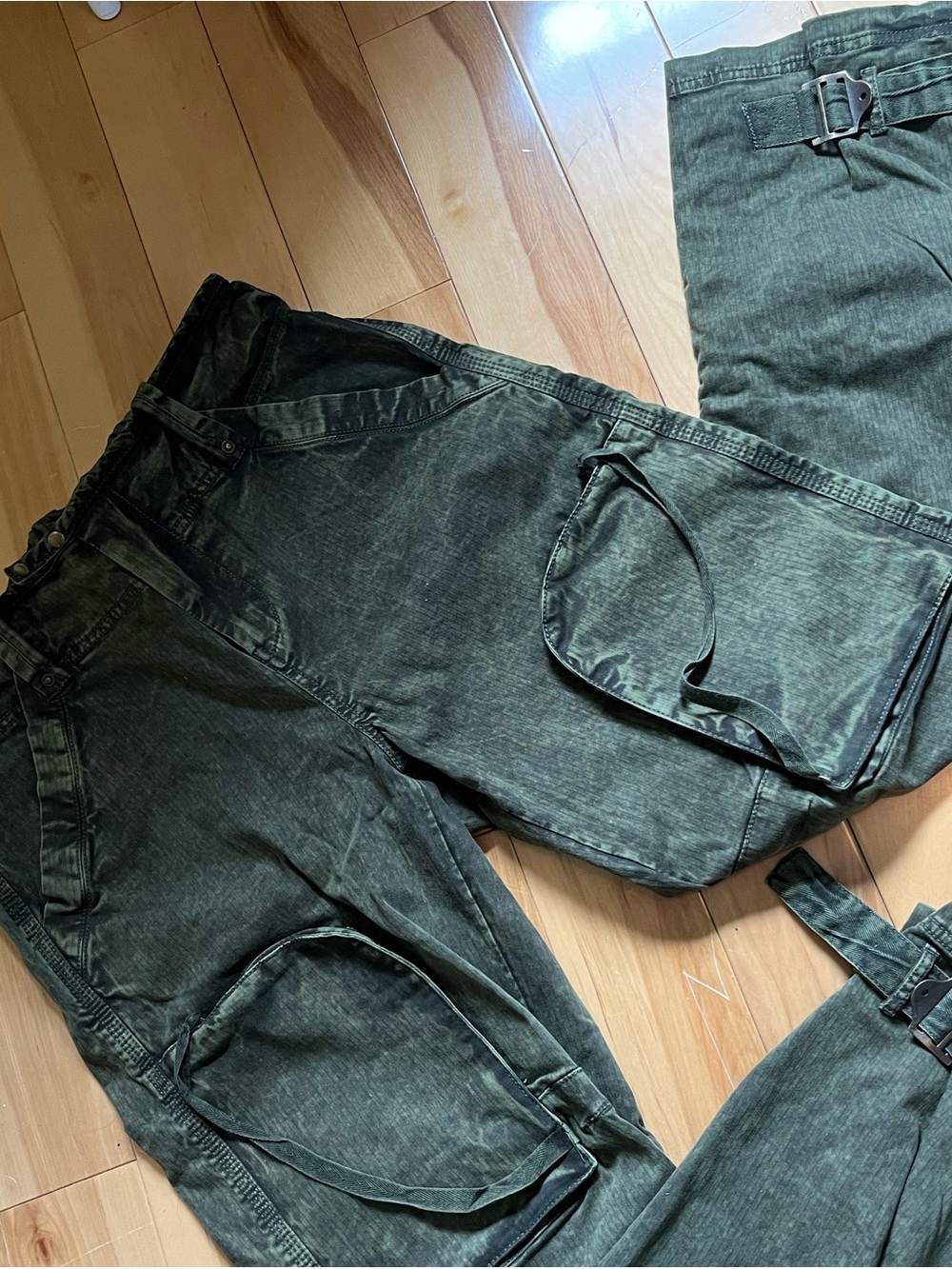 FREE PEOPLE GreenCargo Pants